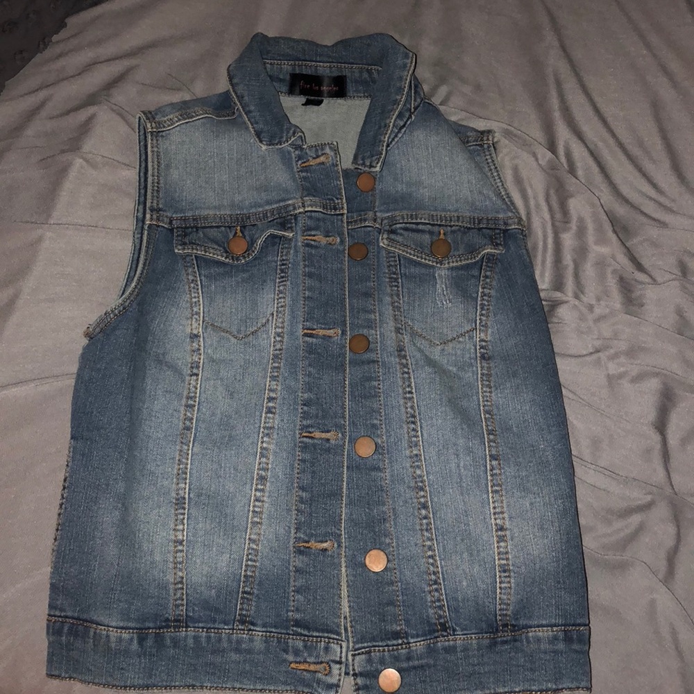 Jean Jacket Vest